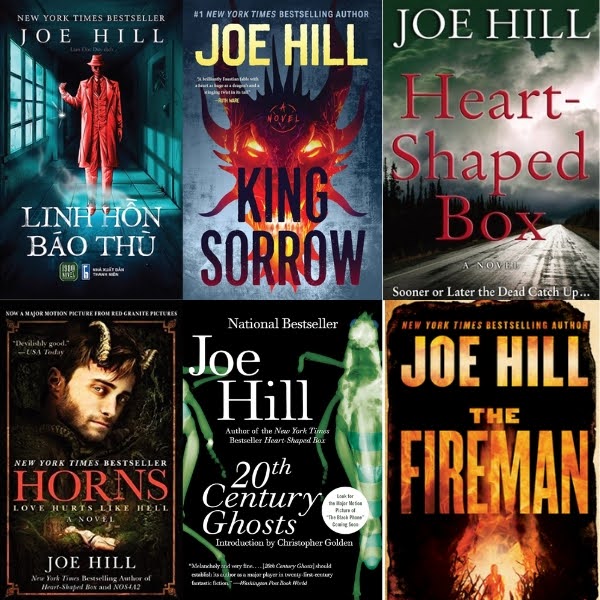 C&aacute;c t&aacute;c phẩm nổi bật của t&aacute;c giả Joe Hill