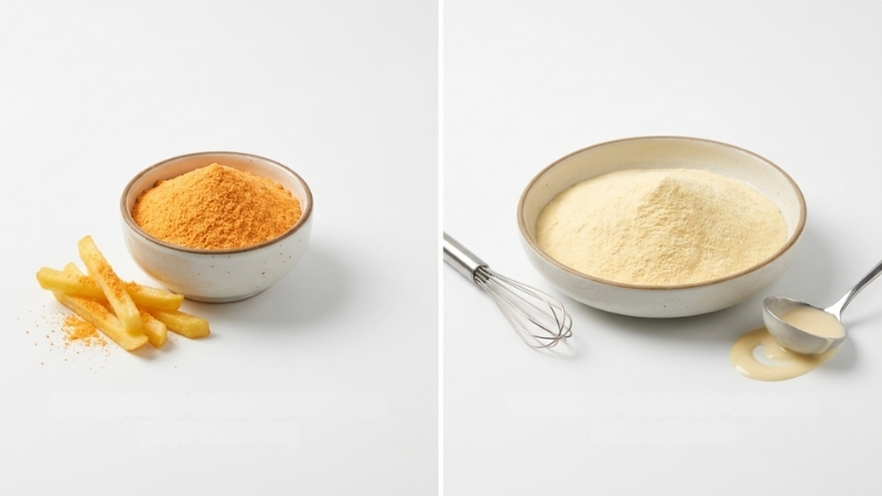 Tiki mang đến thế giới bột phomai đa dạng, đ&aacute;p ứng ho&agrave;n hảo mọi nhu cầu từ lắc trực tiếp đến nấu sốt