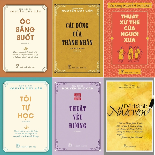 Các tác phẩm nổi bật của tác giả Thu Giang Nguyễn Duy Cần