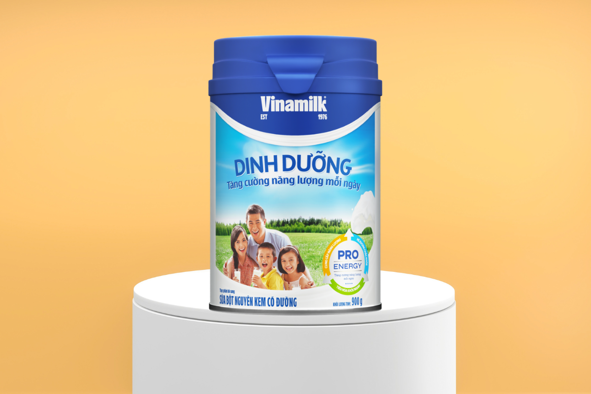 Sữa bột Nguy&ecirc;n kem c&oacute; đường Vinamilk