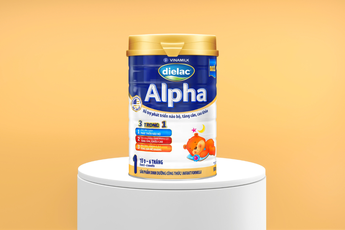 Sữa bột Vinamilk Dielac Alpha