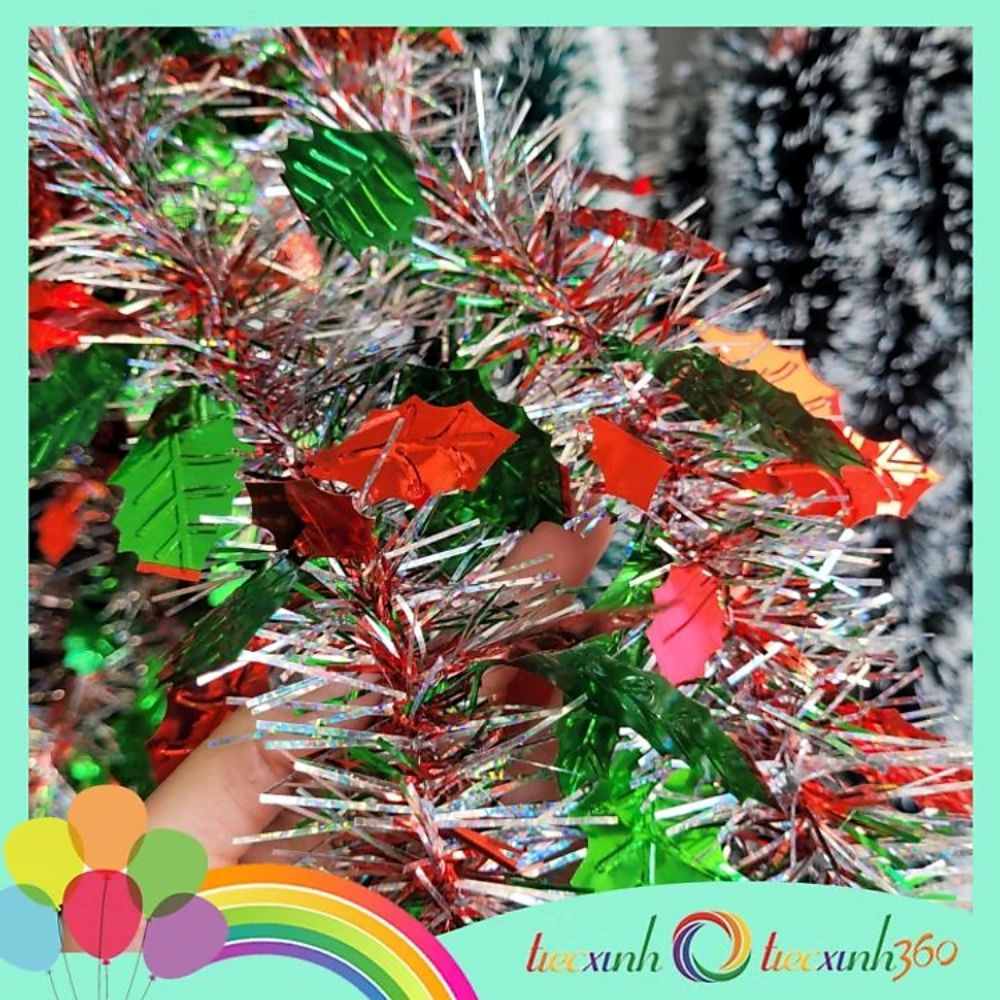 dây kim tuyến trang trí noel