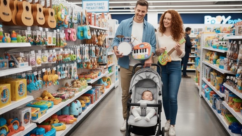 Chọn phụ kiện nhạc cụ cho b&eacute; an to&agrave;n, đ&uacute;ng size, thương hiệu uy t&iacute;n, m&agrave;u sắc sinh động