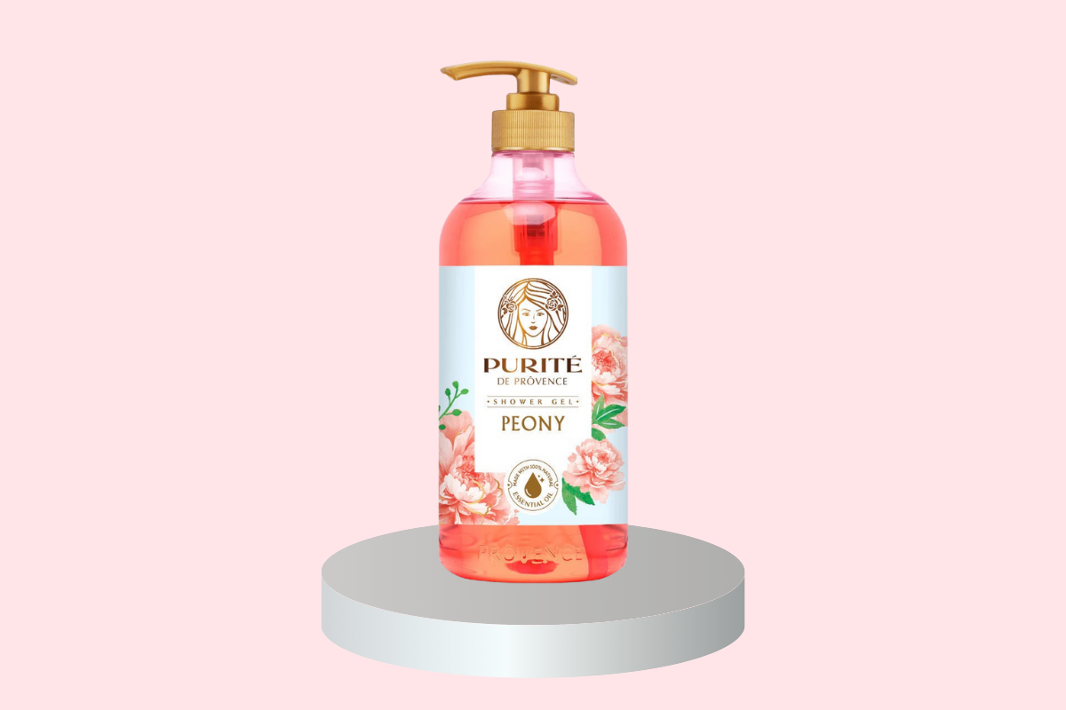 Sữa tắm Purite hoa mẫu đơn