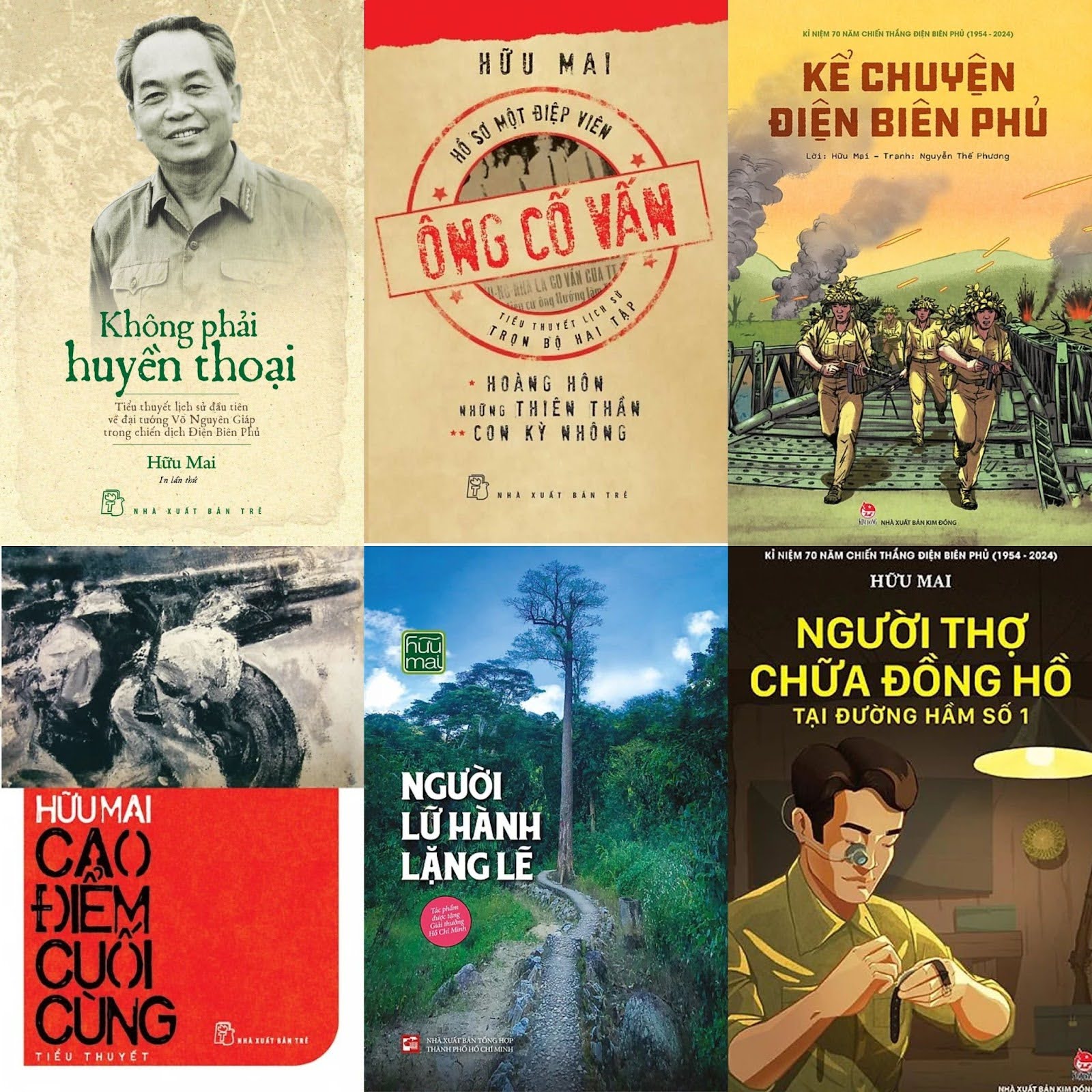 C&aacute;c t&aacute;c phẩm nổi bật của Hữu Mai&nbsp;