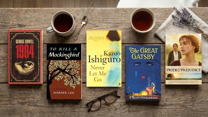 Bộ sưu tập những t&aacute;c phẩm văn học kinh điển được y&ecirc;u th&iacute;ch nhất mọi thời đại