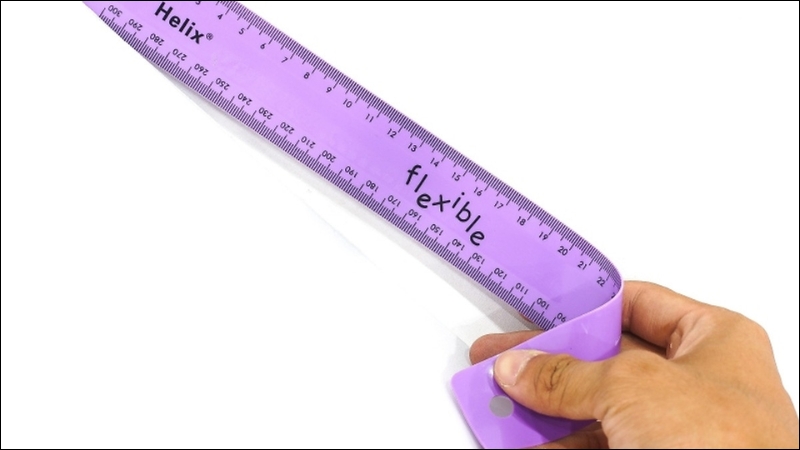 Thước Nhựa Dẻo dễ uốn cong, phù hợp cho học sinh các cấp