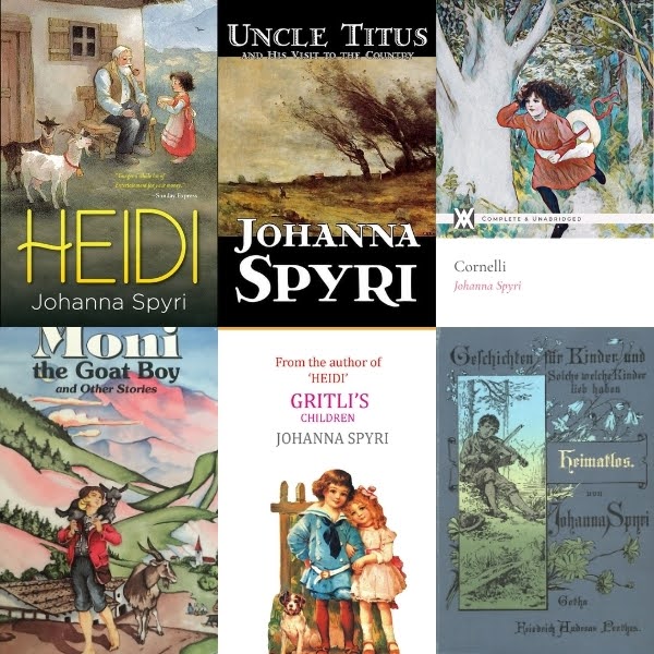 C&aacute;c t&aacute;c phẩm nổi bật của Johanna Spyri