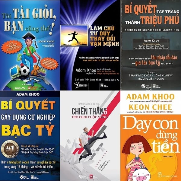 Các tác phẩm nổi bật của Adam Khoo