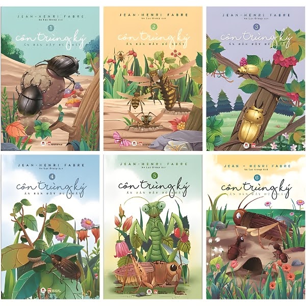 Các tác phẩm nổi bật của tác giả Jean Henri Fabre