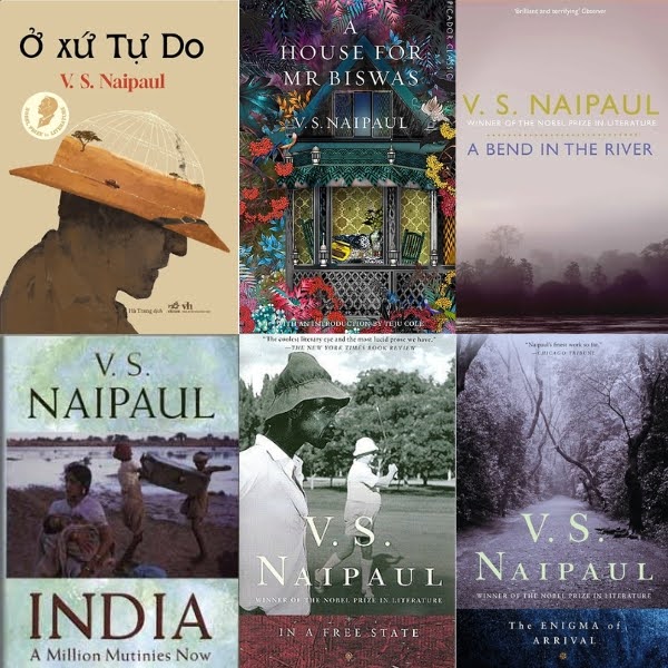 C&aacute;c t&aacute;c phẩm nổi bật của t&aacute;c giả V. S. Naipaul