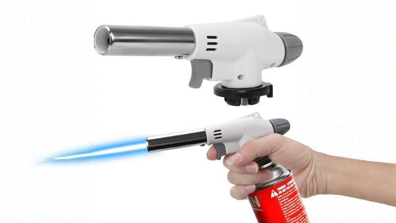 Bảo quản dụng cụ mồi lửa bền bỉ v&agrave; an to&agrave;n bằng c&aacute;ch th&aacute;o rời b&igrave;nh gas sau khi d&ugrave;ng