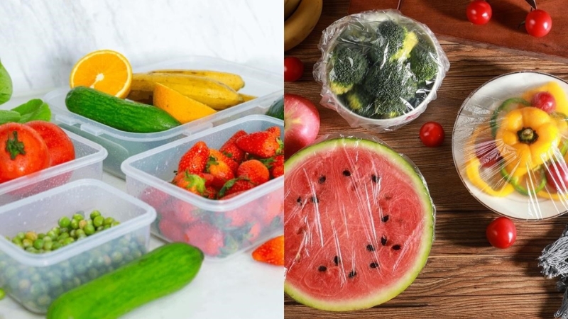 Dụng cụ chứa đựng thực phẩm gi&uacute;p bảo quản thực phẩm gọn g&agrave;ng v&agrave; an to&agrave;