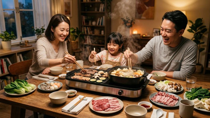 Tiệc tại gia tiện lợi an to&agrave;n v&agrave; tiết kiệm hơn