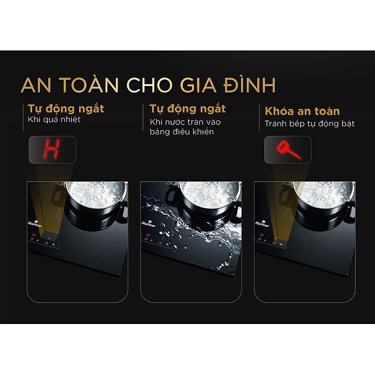 bếp hồng ngoại đôi