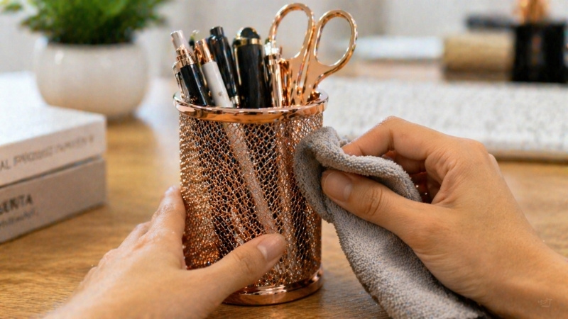 Việc vệ sinh đ&uacute;ng c&aacute;ch v&agrave; ph&acirc;n bổ trọng t&acirc;m hợp l&yacute; gi&uacute;p cốc cắm b&uacute;t lu&ocirc;n bền đẹp