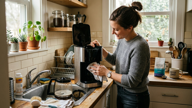 Vệ sinh định kỳ v&agrave; sử dụng đ&uacute;ng c&aacute;ch gi&uacute;p m&aacute;y hoạt động ổn định v&agrave; giữ trọn hương vị c&agrave; ph&ecirc;