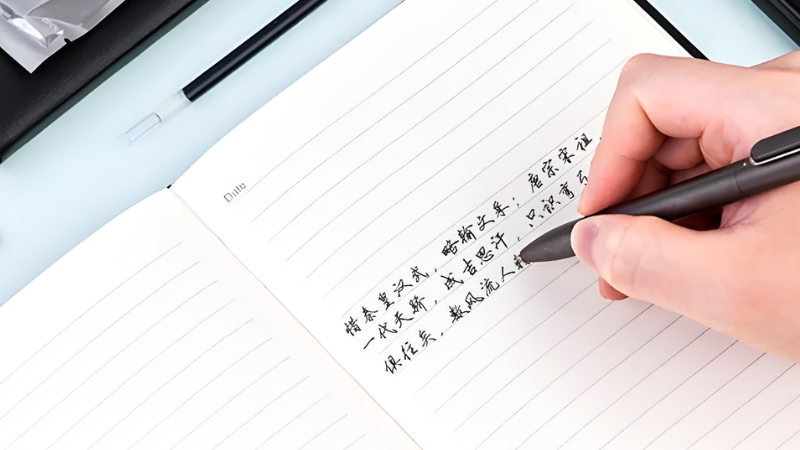 Ruột bút gel có dung lượng mực ổn định, sử dụng được trong thời gian dài