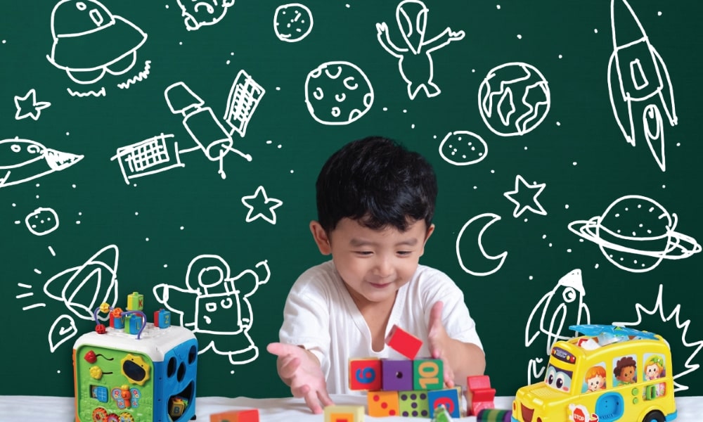 Đồ chơi giúp trẻ phát triển trí tuệ dựa trên vừa học vừa chơi