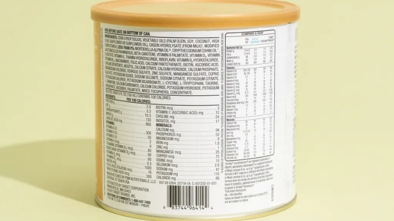 Kiểm tra kỹ bảng th&agrave;nh phần v&agrave; nguồn gốc xuất xứ để chọn được d&ograve;ng sữa ph&ugrave; hợp với thể trạng của b&eacute;