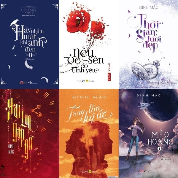 Các tác phẩm nổi bật của Đinh Mặc
