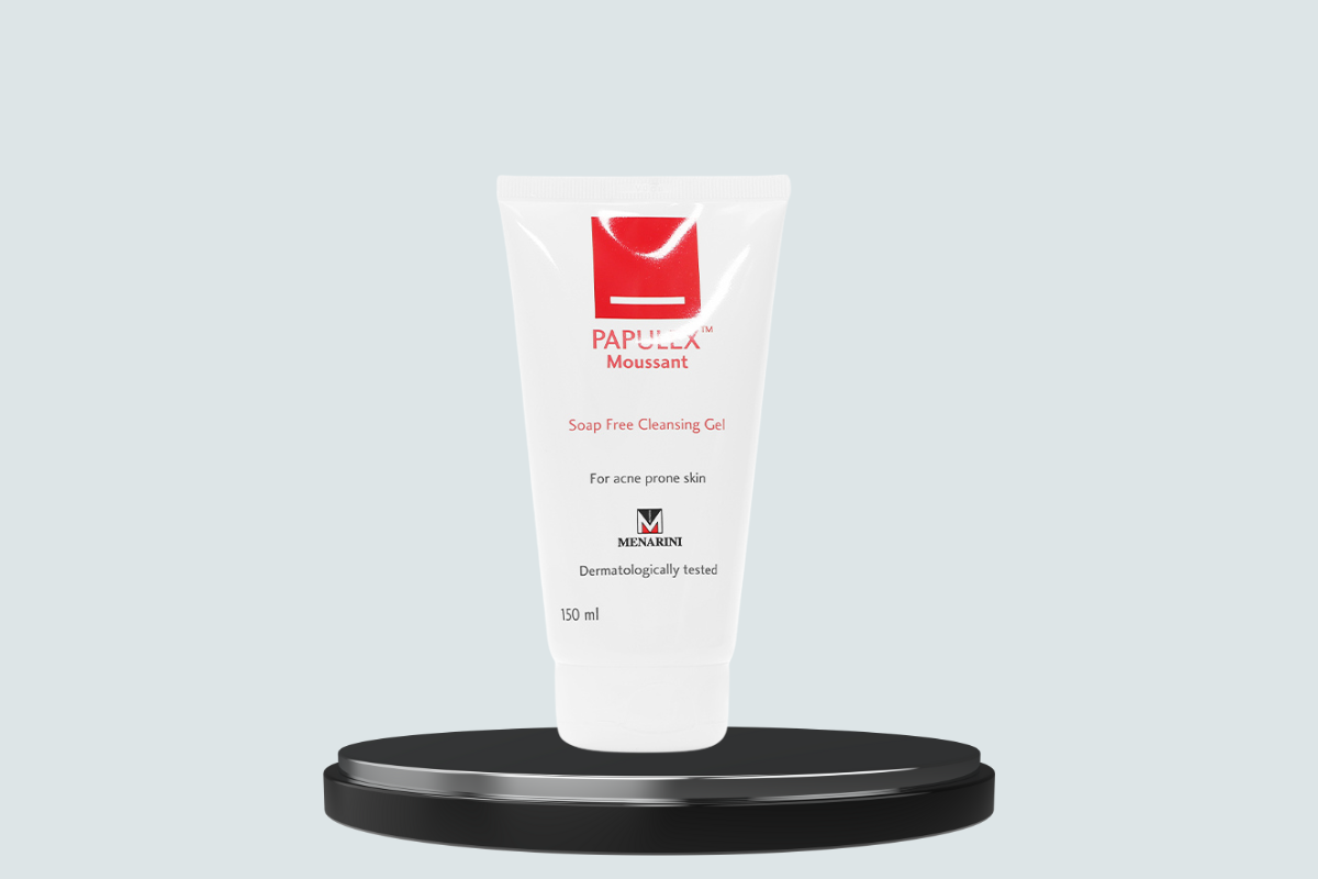 Sữa rửa mặt Papulex Moussant Soap Free Cleansing Gel