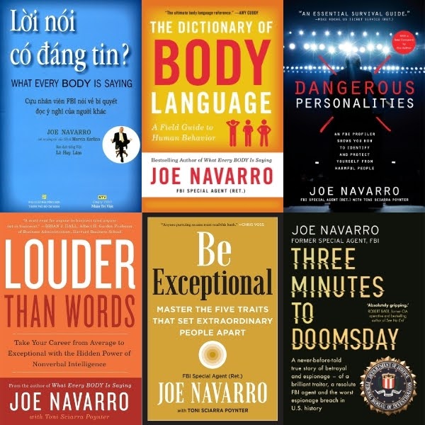 C&aacute;c t&aacute;c phẩm nổi bật của Joe Navarro