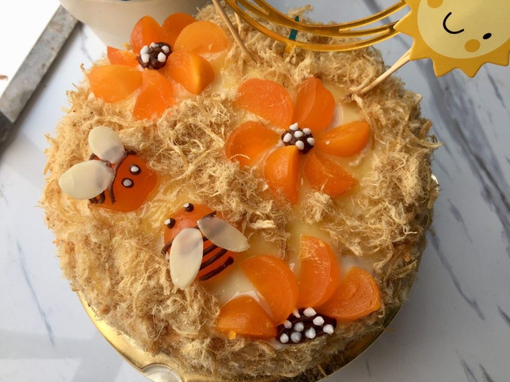 bánh bông lan trứng muối