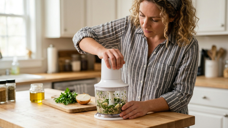 Sơ chế nhanh gọn, tiết kiệm thời gian v&agrave; c&ocirc;ng sức mỗi ng&agrave;y