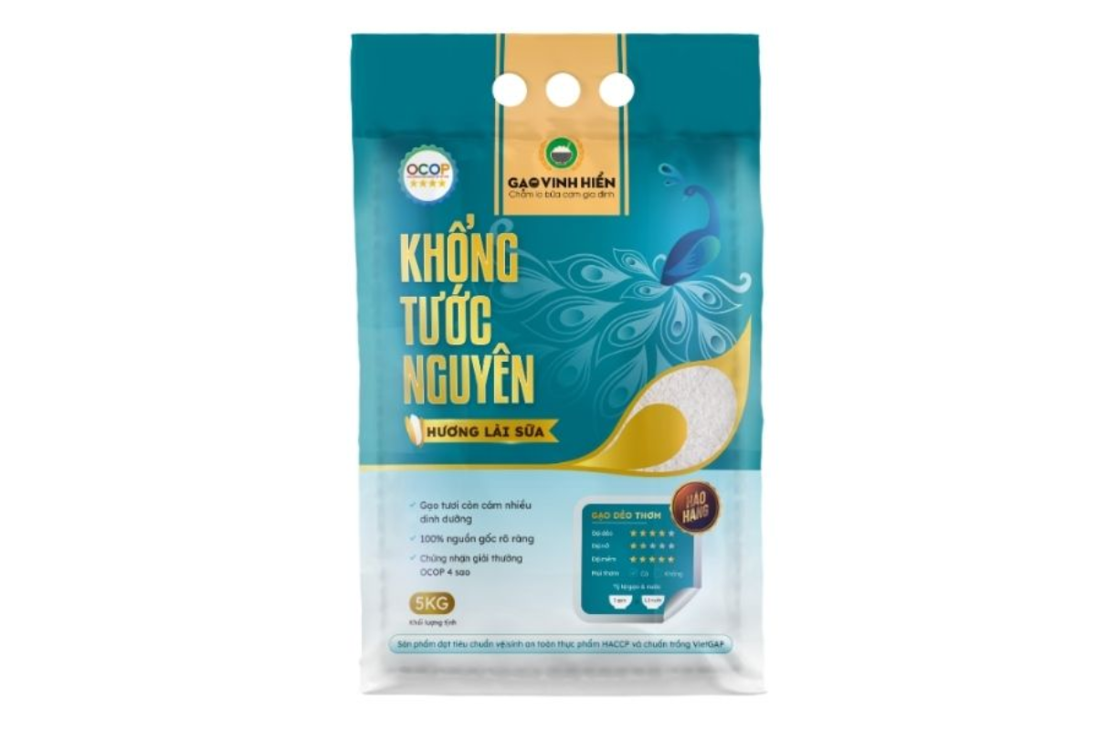 Gạo Hương Lài Sữa Khổng Tước Nguyên Vinh Hiển