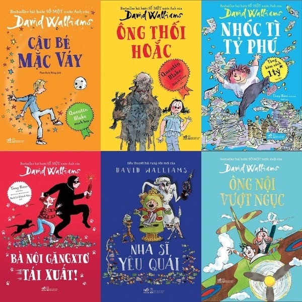 Các tác phẩm nổi bật của David Walliams