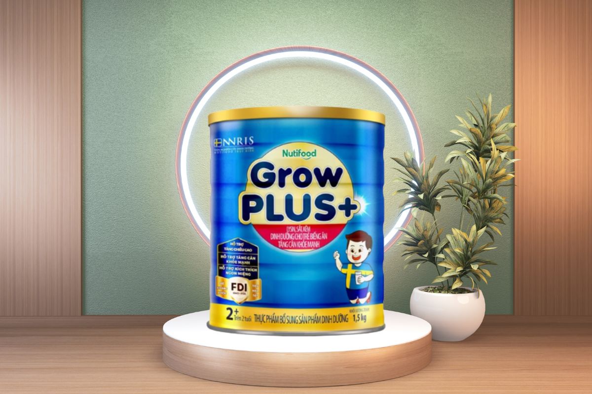 Sữa Grow Plus được nghiên cứu dành riêng cho trẻ nhẹ cân