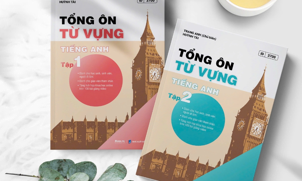 Sách tổng ôn từ vựng tiếng Anh có 2 tập