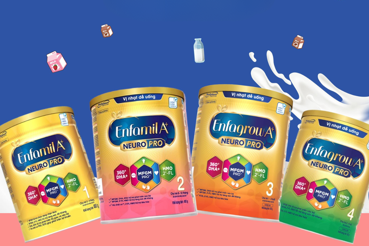 Thông tin thương hiệu sữa Enfamil