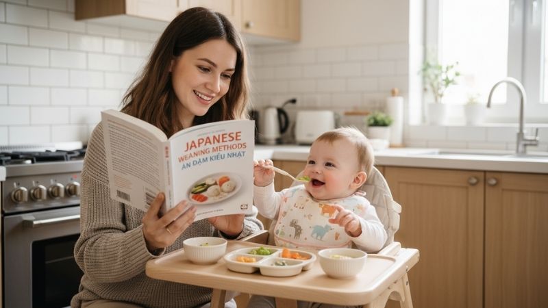 Từ ăn dặm, r&egrave;n nếp ngủ đến ph&aacute;t triển tr&iacute; tuệ, h&atilde;y chọn cuốn s&aacute;ch gi&uacute;p bạn giải quyết những trăn trở hiện tại