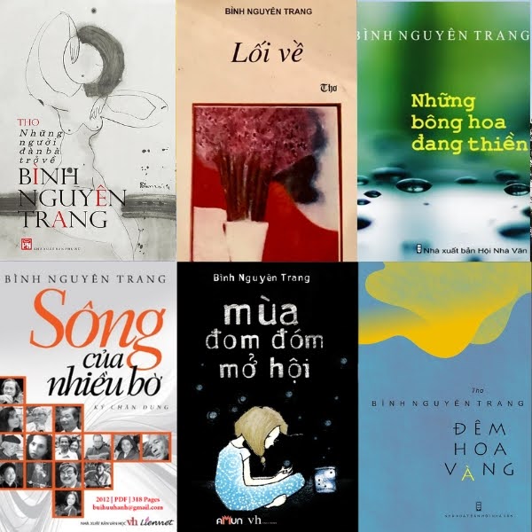 C&aacute;c t&aacute;c phẩm nổi bật của t&aacute;c giả B&igrave;nh Nguy&ecirc;n Trang