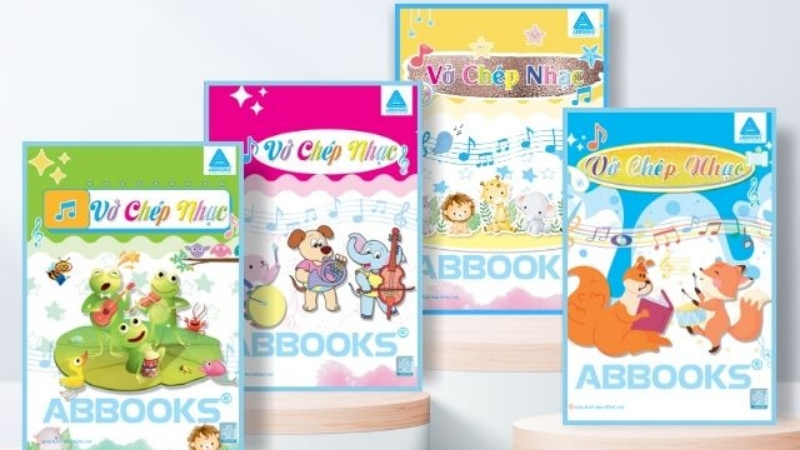 họn vở ch&eacute;p nhạc c&oacute; khoảng c&aacute;ch d&ograve;ng kẻ ph&ugrave; hợp cho từng đối tượng