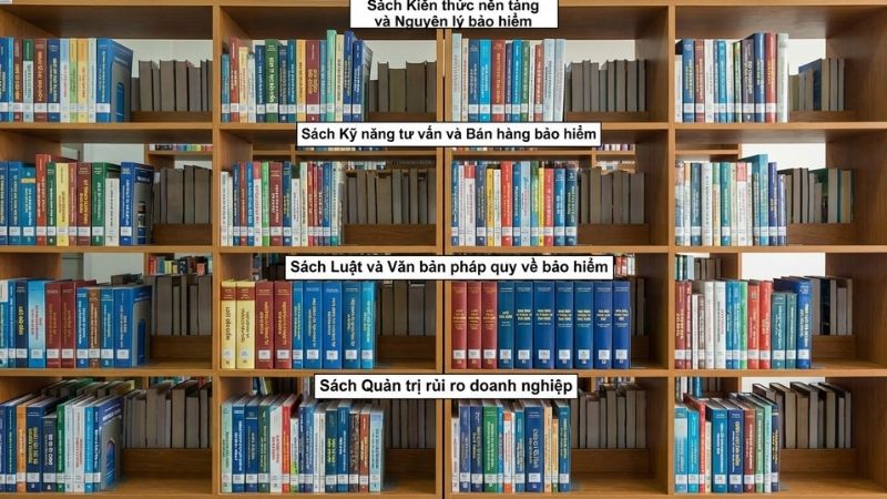 S&aacute;ch bảo hiểm tại Tiki gồm nền tảng, b&aacute;n h&agrave;ng, luật bảo hiểm v&agrave; quản trị rủi ro