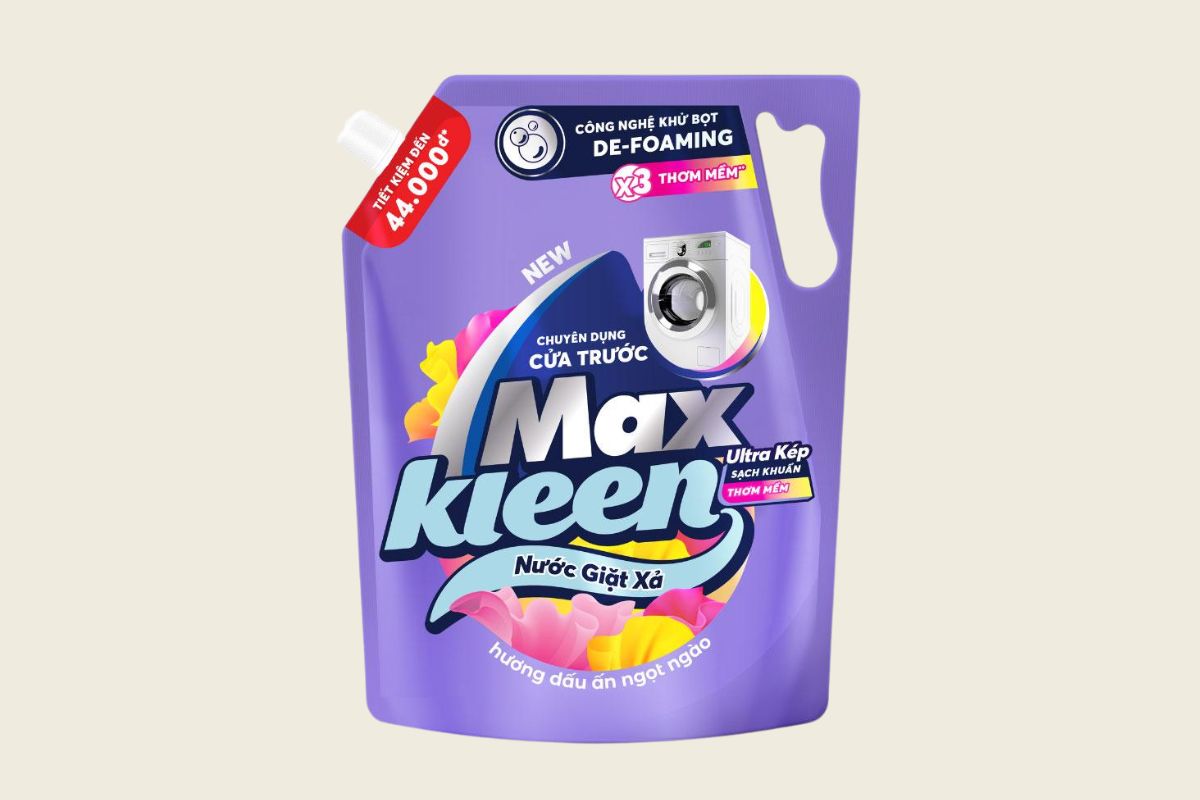 nước giặt xả Maxkleen