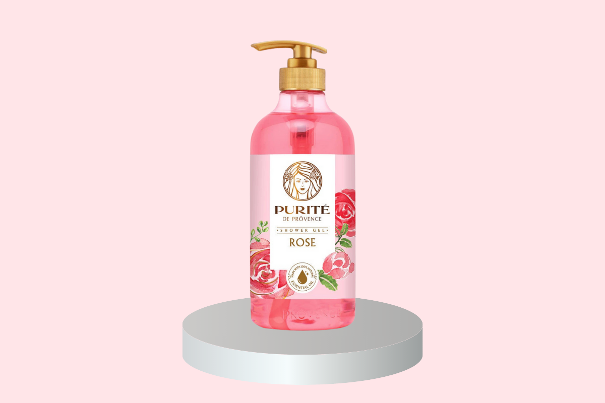 Sữa tắm Purite hương hoa hồng