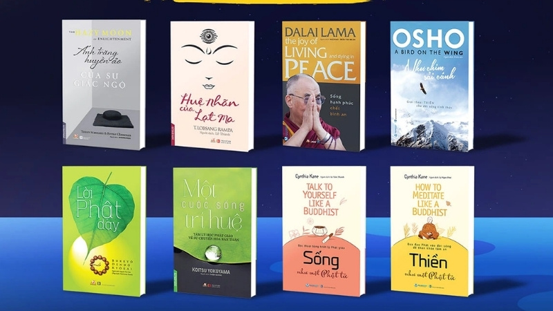 Chọn sách Phật giáo ứng dụng, sách chữa lành, phong thủy nhập môn