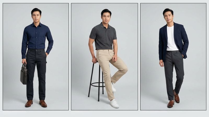 Một chiếc quần t&acirc;y, v&ocirc; v&agrave;n phong c&aacute;ch: H&atilde;y linh hoạt biến tấu để lu&ocirc;n l&agrave;m mới diện mạo của ch&iacute;nh m&igrave;nh!