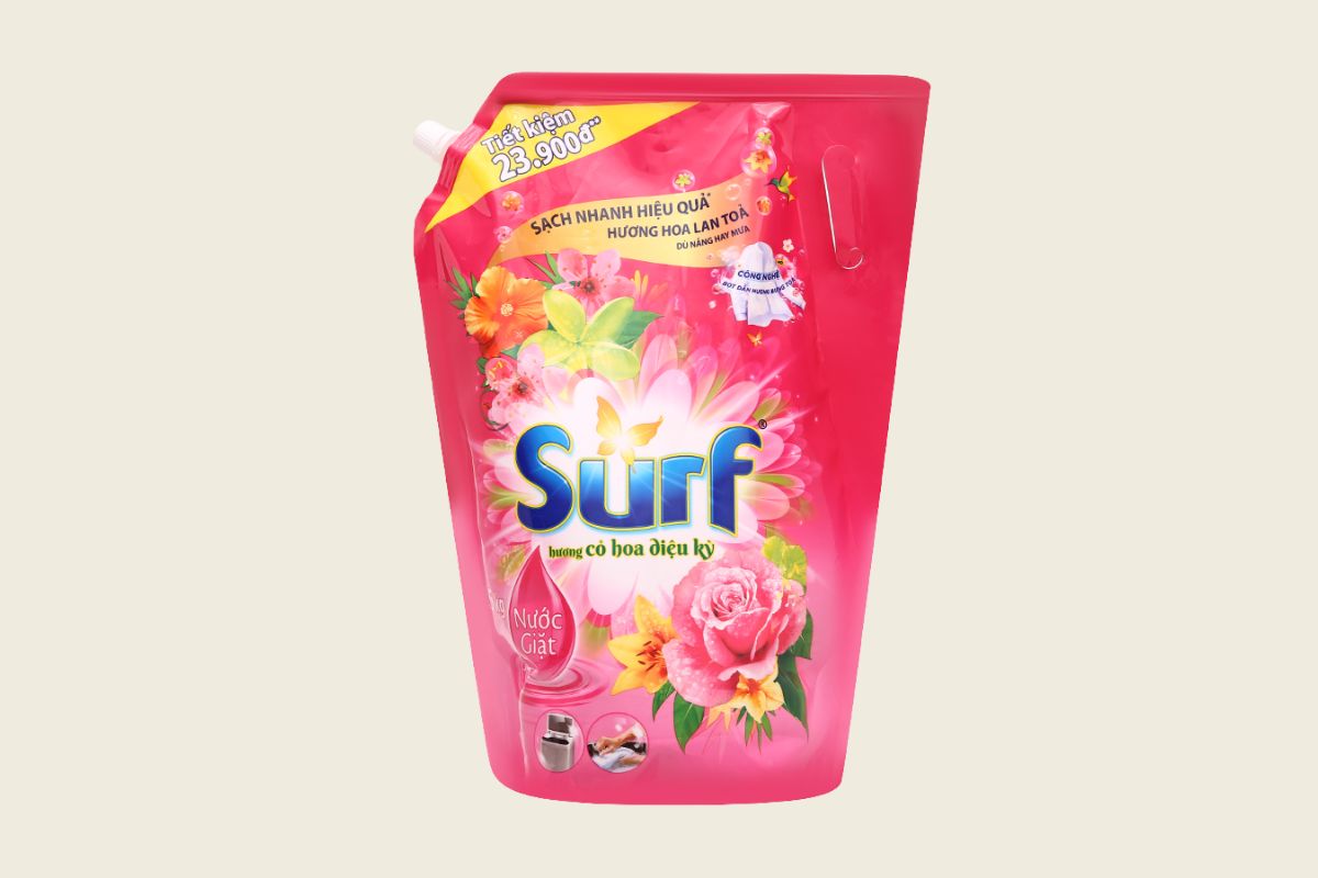 nước giặt surf