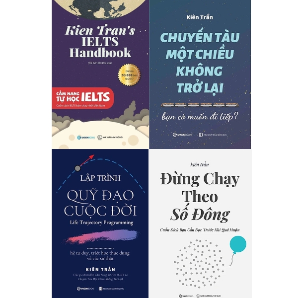 Các tác phẩm nổi bật của tác giả Kiên Trần