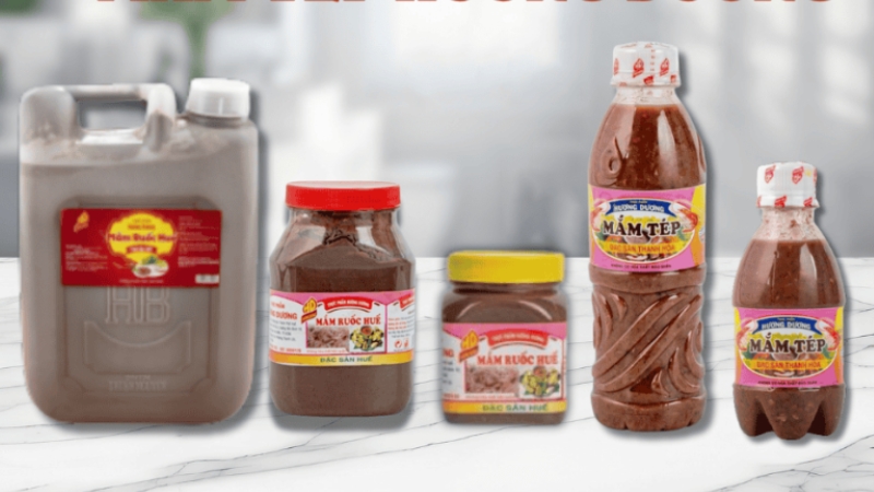C&aacute;c loại mắm đặc sản v&ugrave;ng miền kh&aacute;c