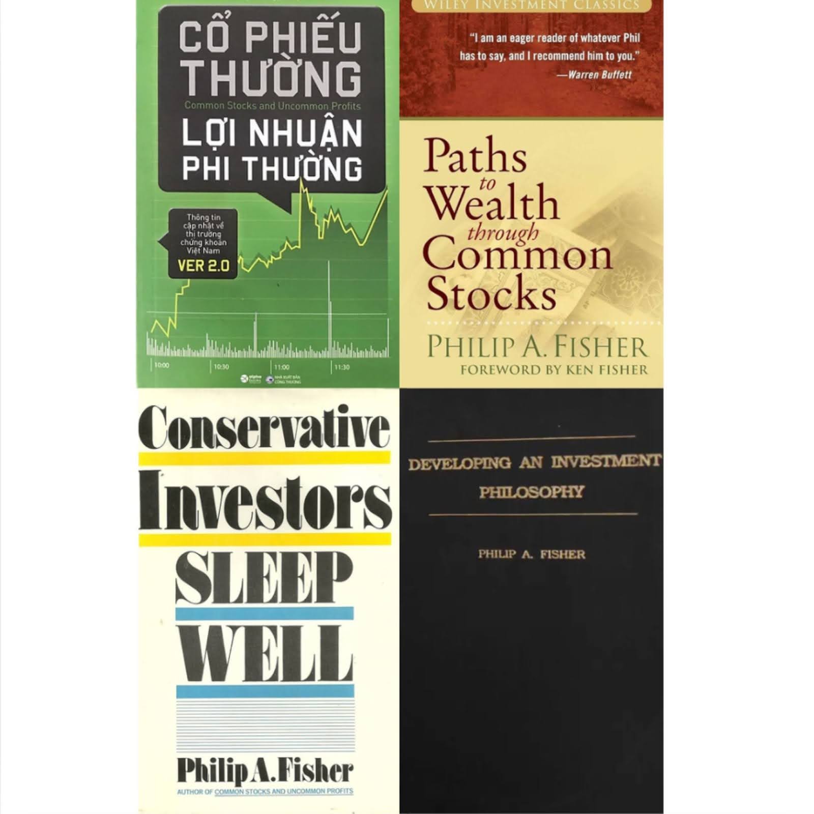 Các tác phẩm của Philip Fisher