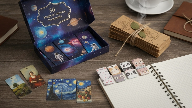 Tiki cung cấp bookmark giấy từ nhiều thương hiệu uy tín, đảm bảo giấy dày