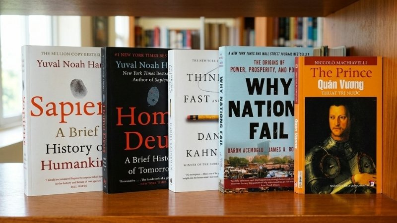 Top Series & đầu s&aacute;ch History, Politics & Social Sciences được y&ecirc;u th&iacute;ch