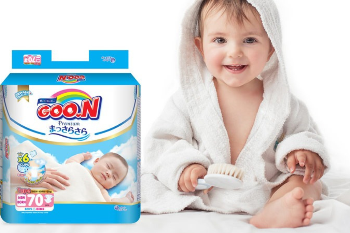 Tã Goon là dòng tã được nhiều bậc phụ huynh tin dùng