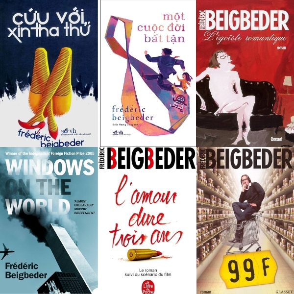C&aacute;c t&aacute;c phẩm nổi bật của Fr&eacute;d&eacute;ric Beigbeder
